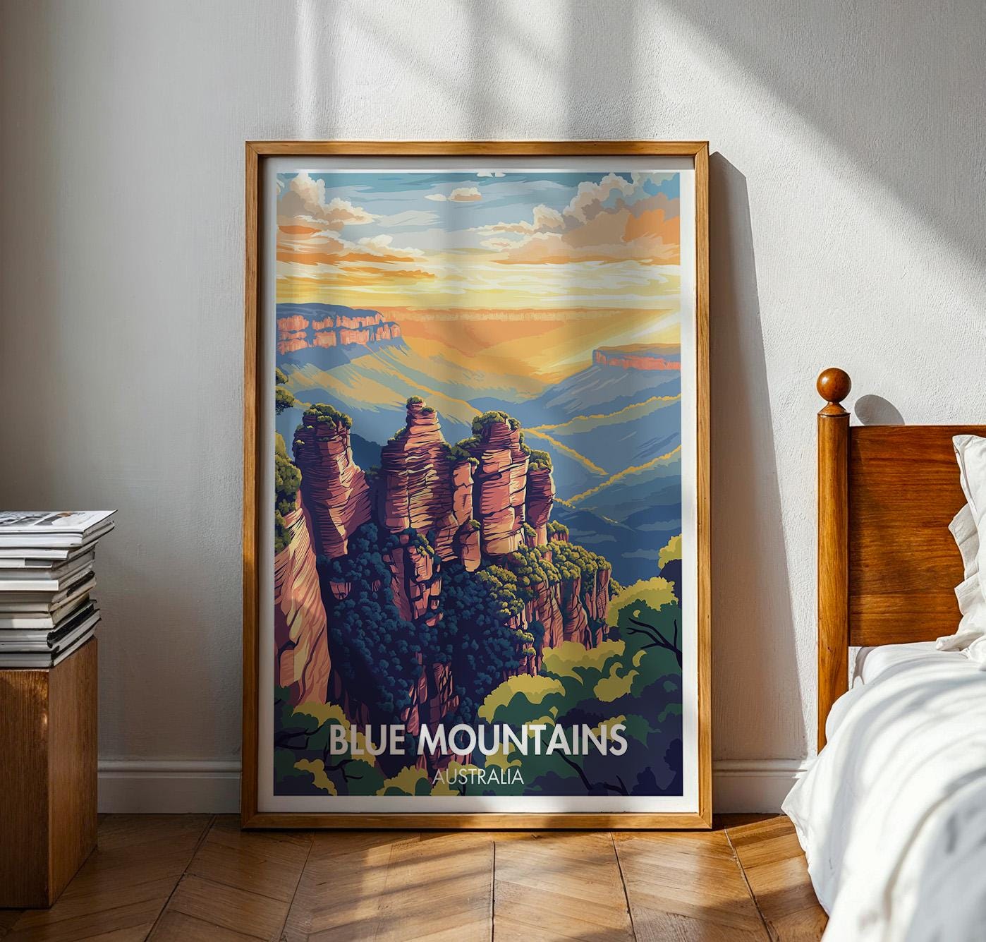 Blue Mountains Poster
