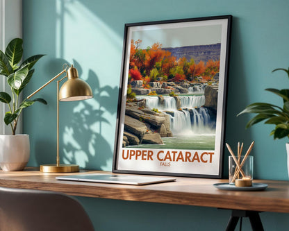 Upper Cataract Falls Poster