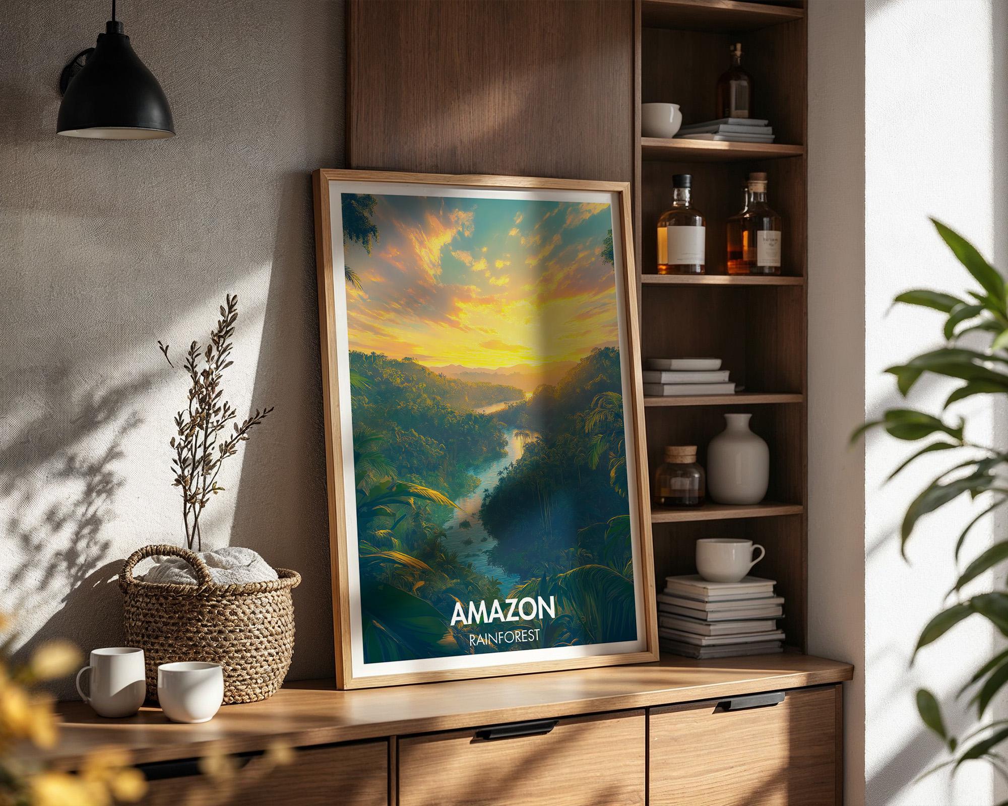 Amazon Rainforest Poster