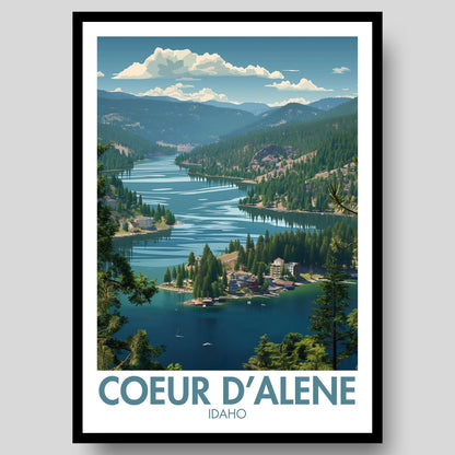 Coeur d���Alene Poster