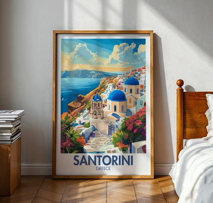 Santorini Poster