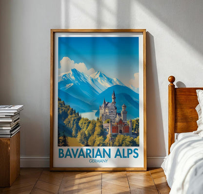 Bavarian Alps Poster