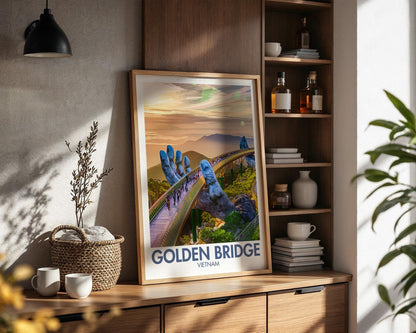 Golden Bridge Poster
