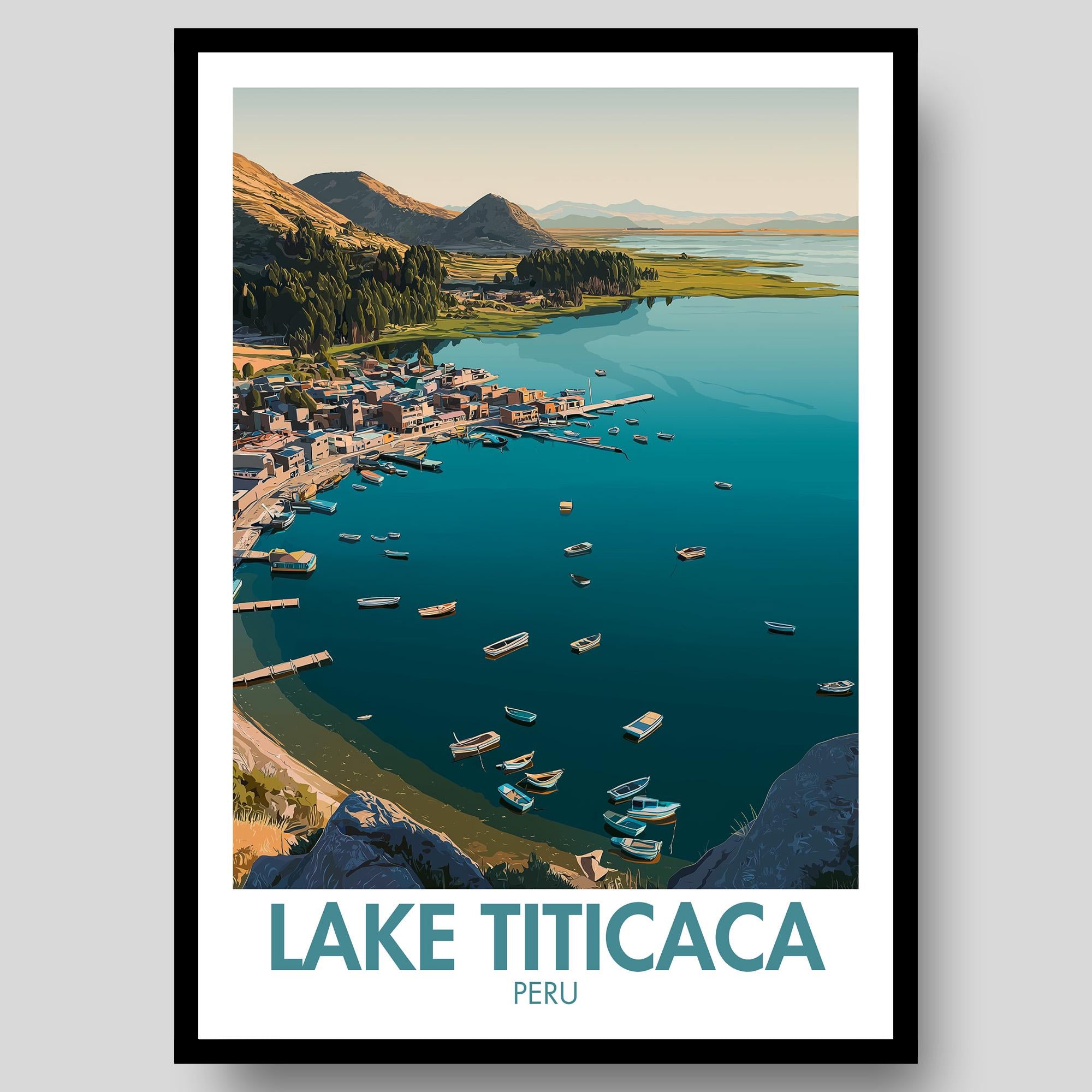 Lake Titicaca Poster