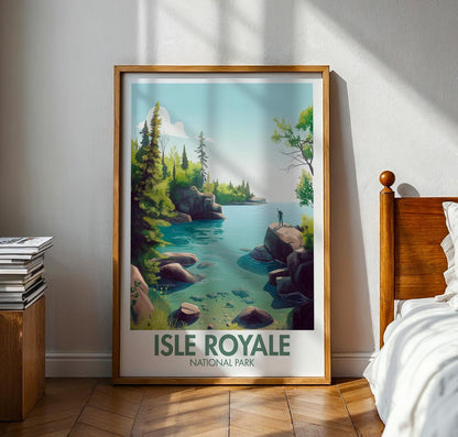 Isle Royale National Park Poster