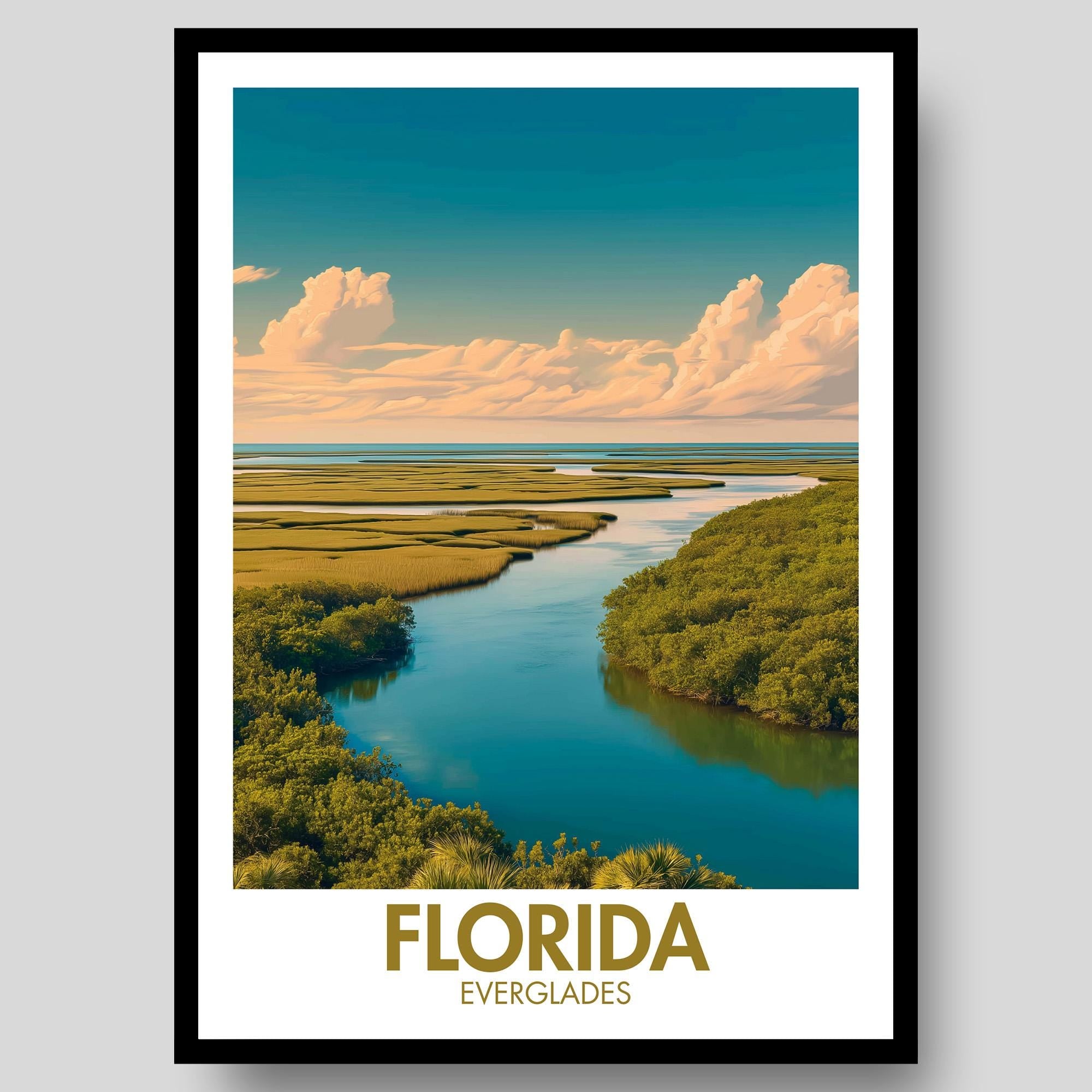 Florida Everglades Poster