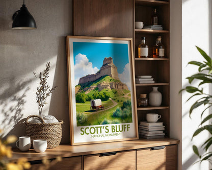 Scott's Bluff National Monument Poster