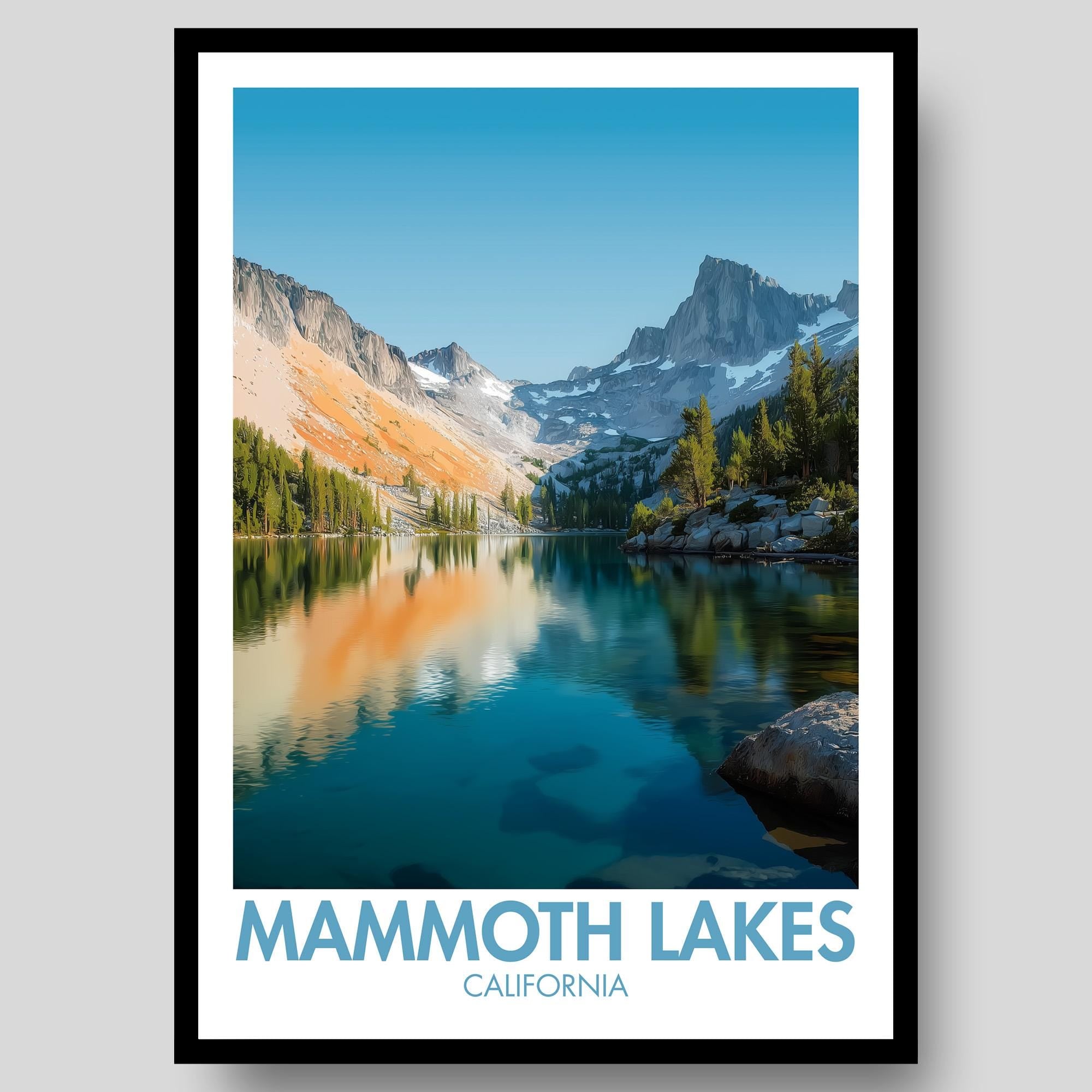 Mammoth Lakes Poster