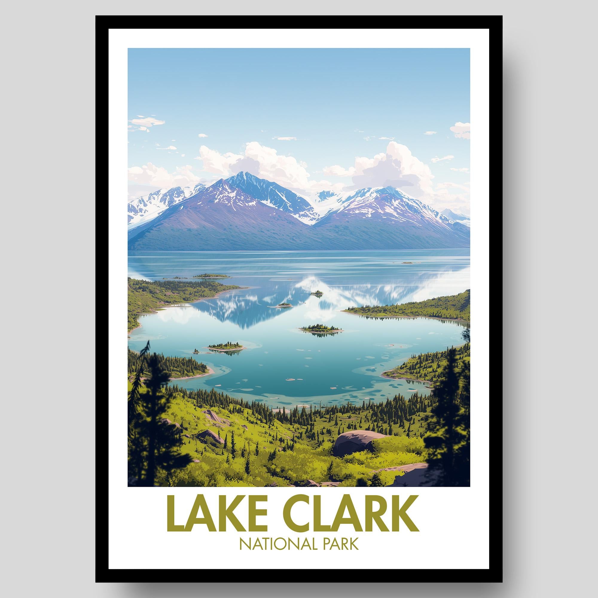 Lake Clark National Park Poster