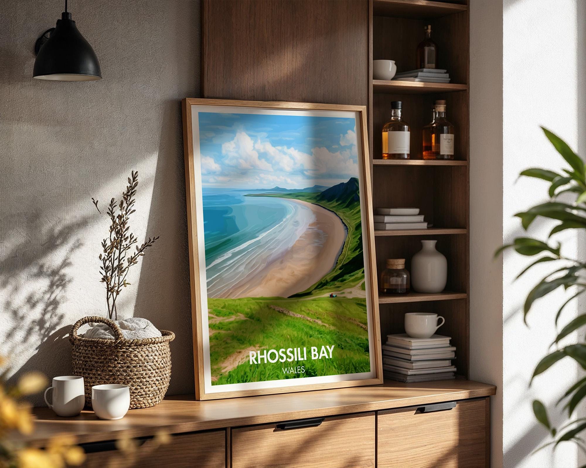 Rhossili Bay Poster