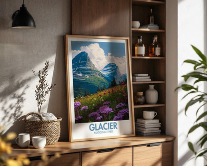 Glacier National Park Poster