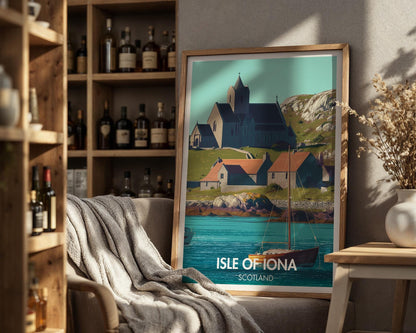 Isle Of Iona Poster