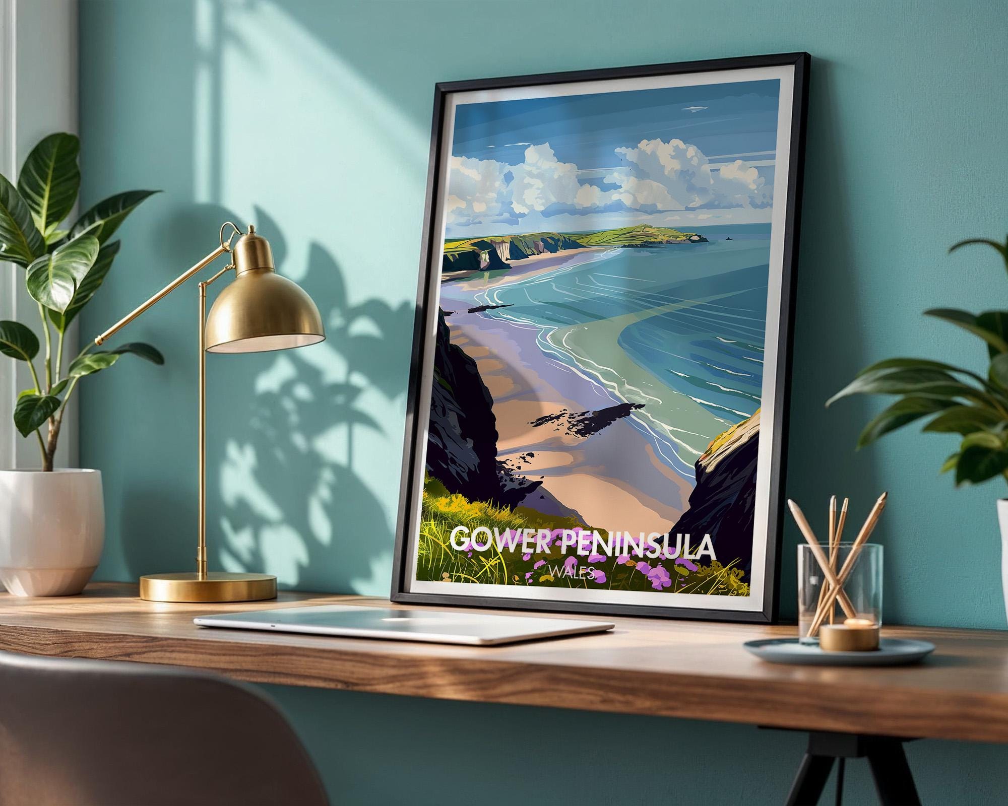Gower Peninsula Poster