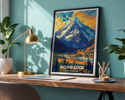 Mount Cook Poster
