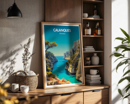 Calanques Poster