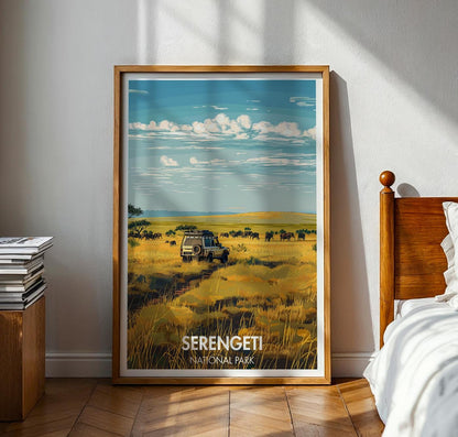 Serengeti National Park Poster