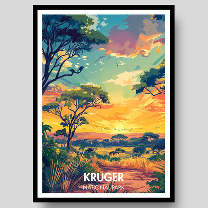 Kruger National Park Poster