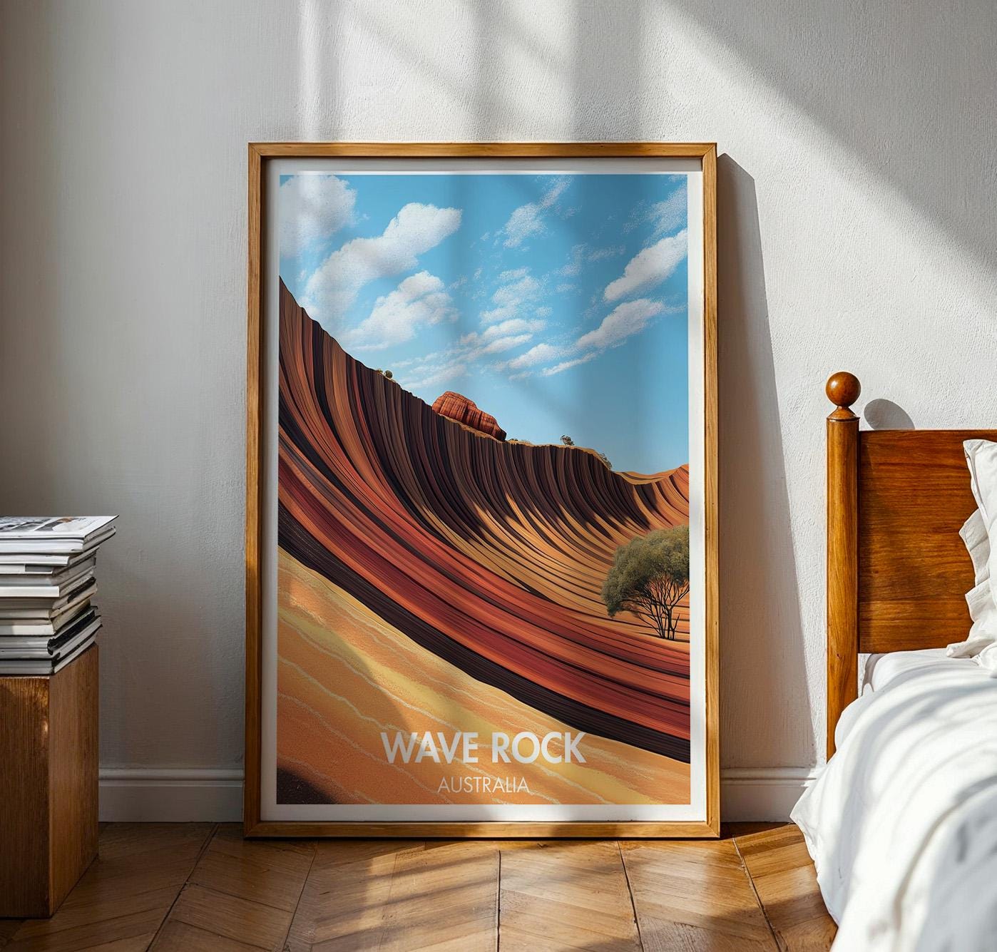 Wave Rock Poster