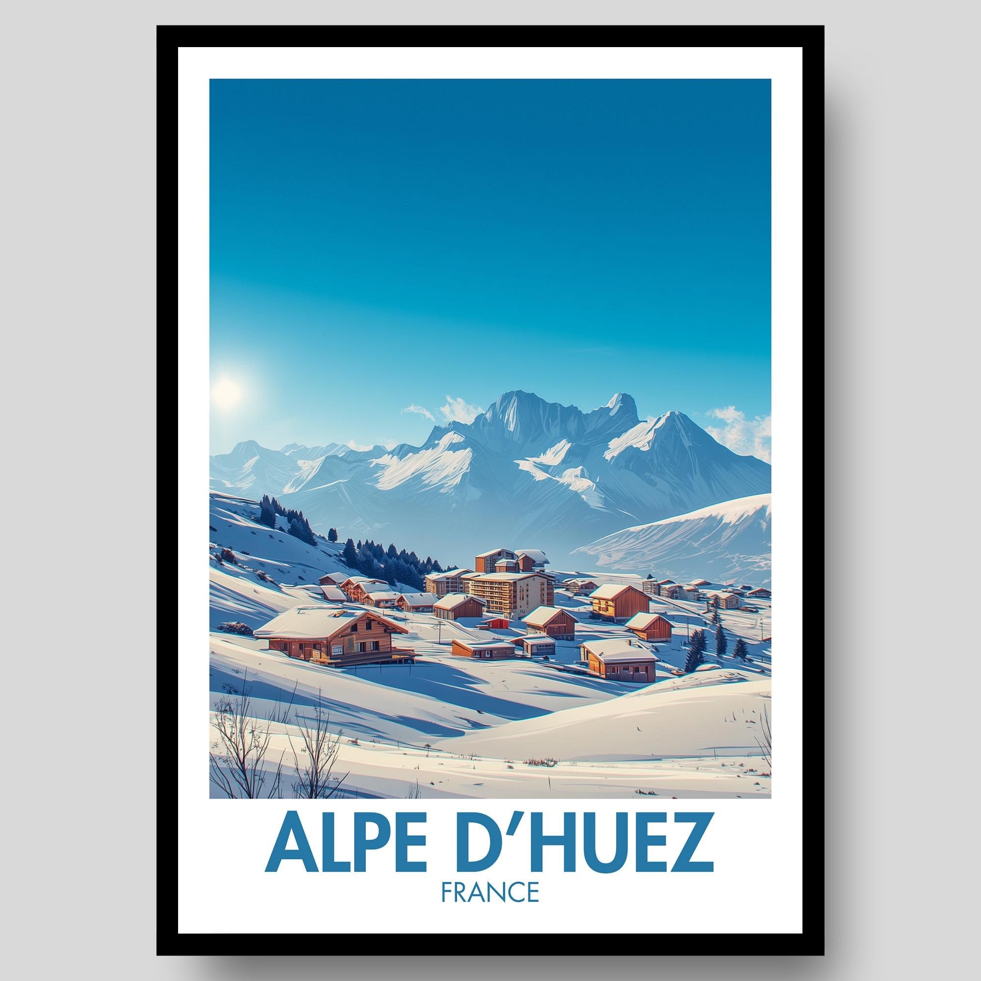 Alpe D'Huez Poster