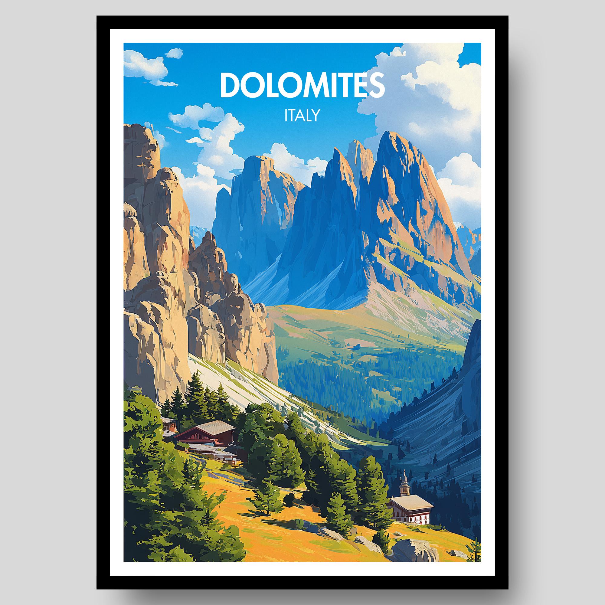 Dolomites Poster