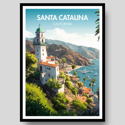 Santa Catalina Poster -