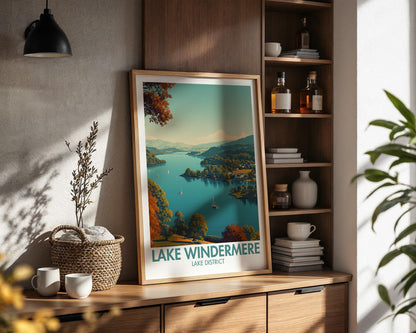 Lake Windermere Poster