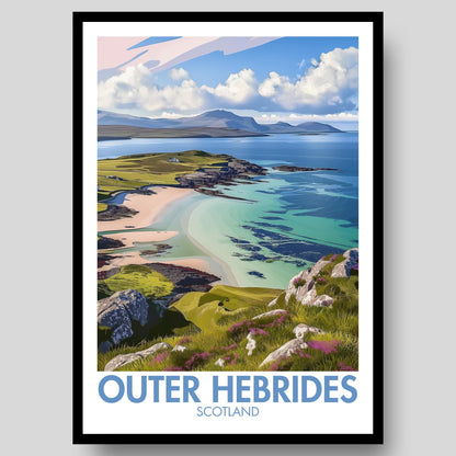 Outer Hebrides Poster