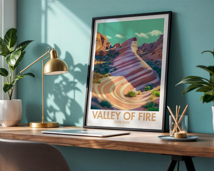Valley of Fire State Park Poster
