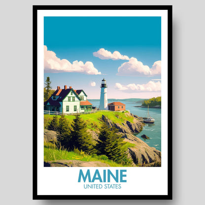 Maine Poster