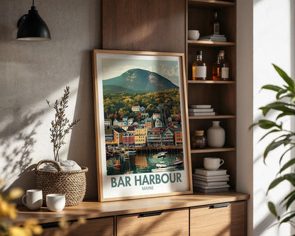 Bar Harbour Poster