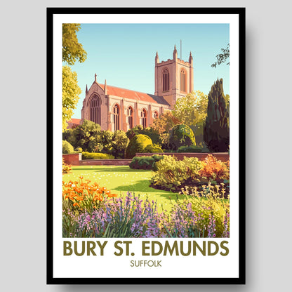 Bury St. Edmunds Poster