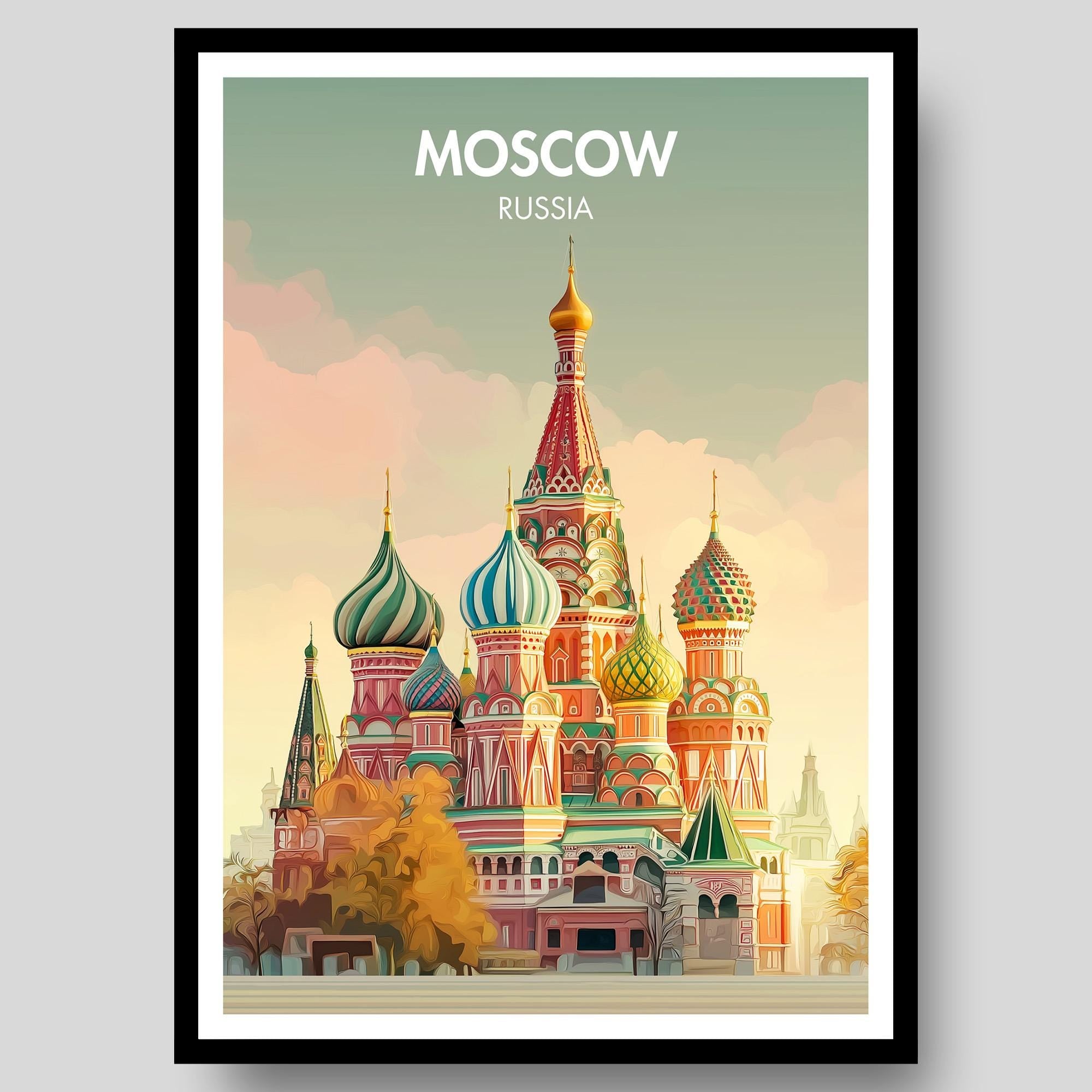 Moscow Poster