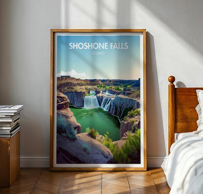 Shoshone Falls Poster