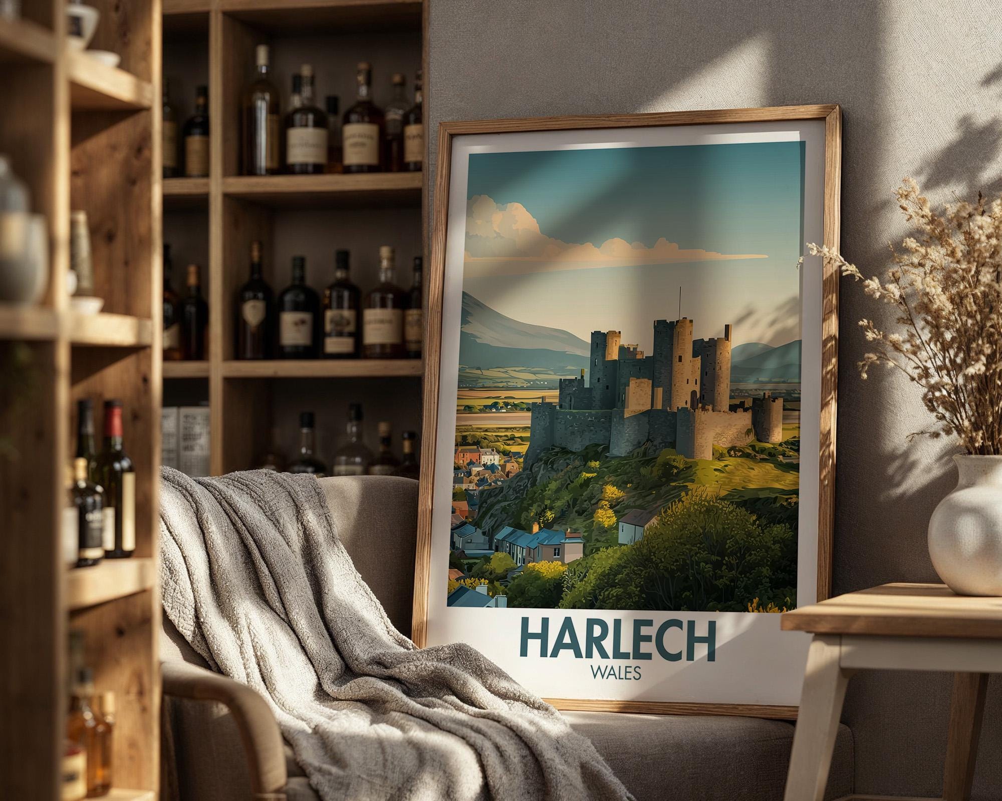 Harlech Poster