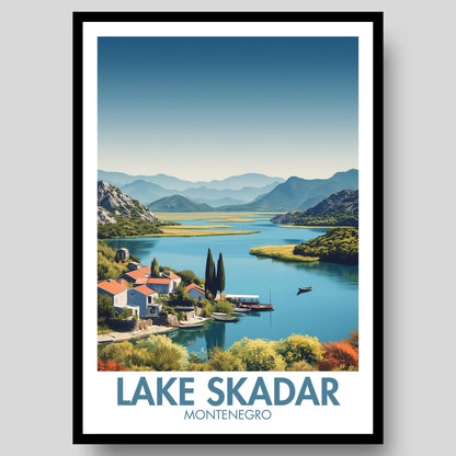 Lake Skadar Poster