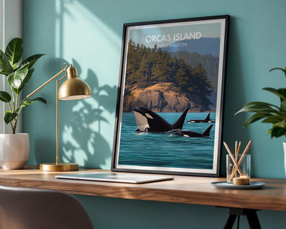 Orcas Island Poster