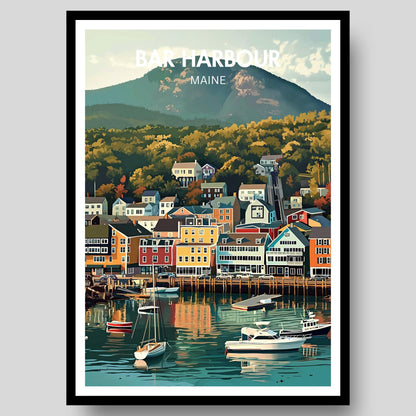 Bar Harbour Poster