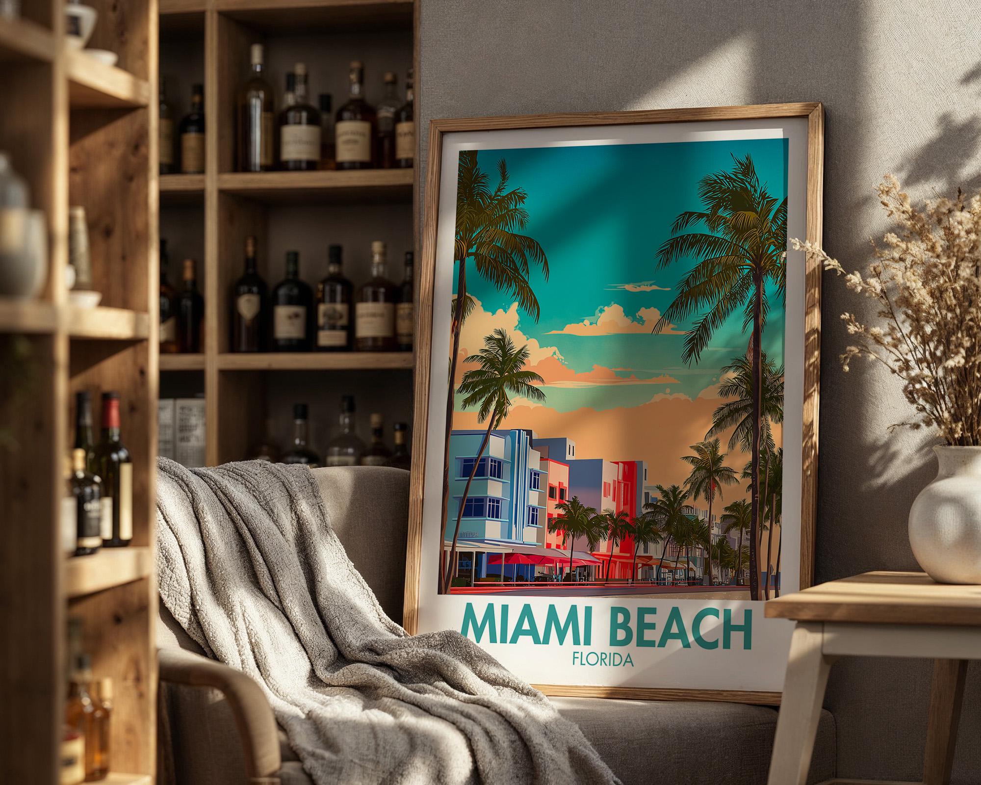 Miami Beach Poster
