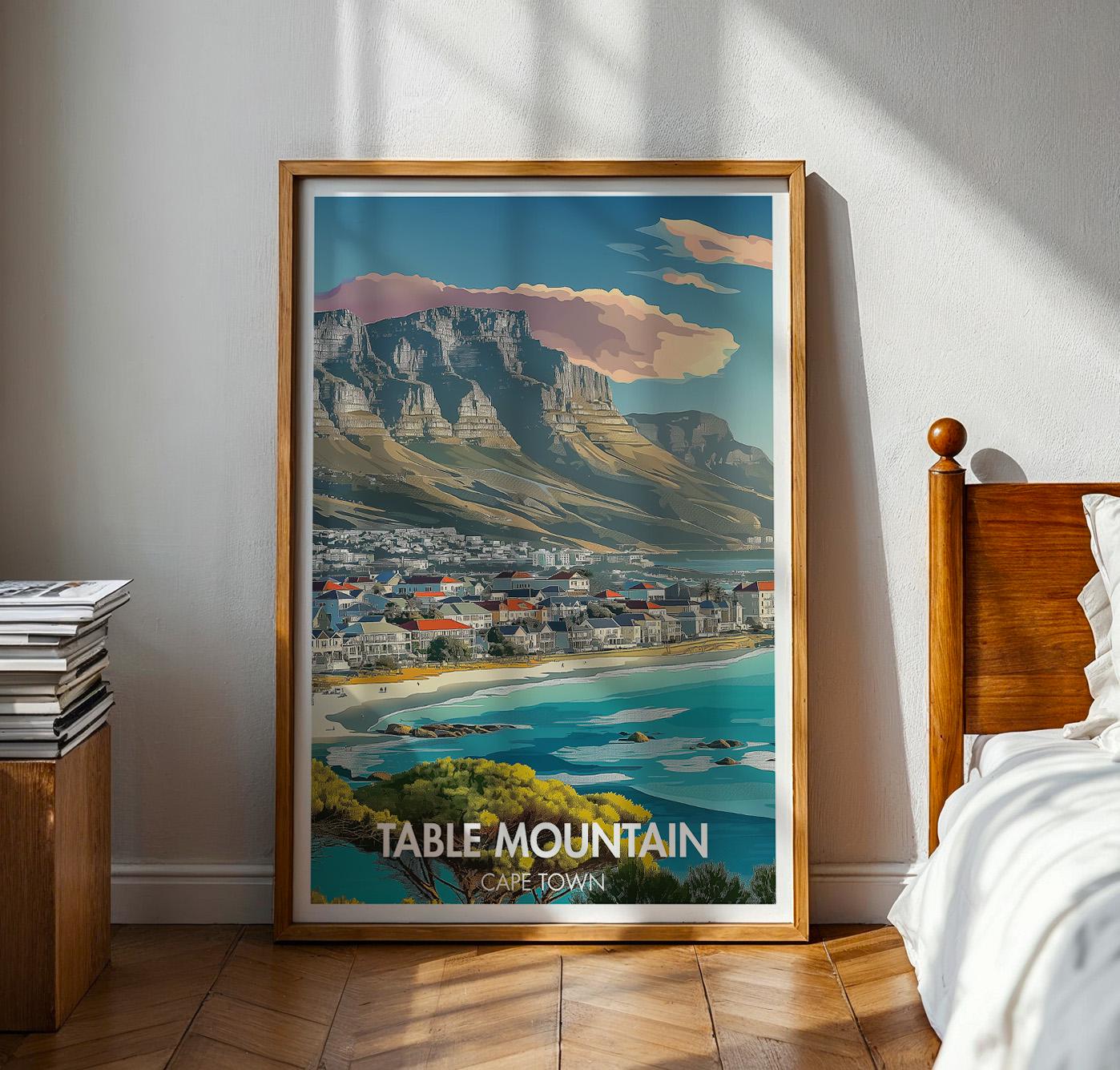 Table Mountain Poster