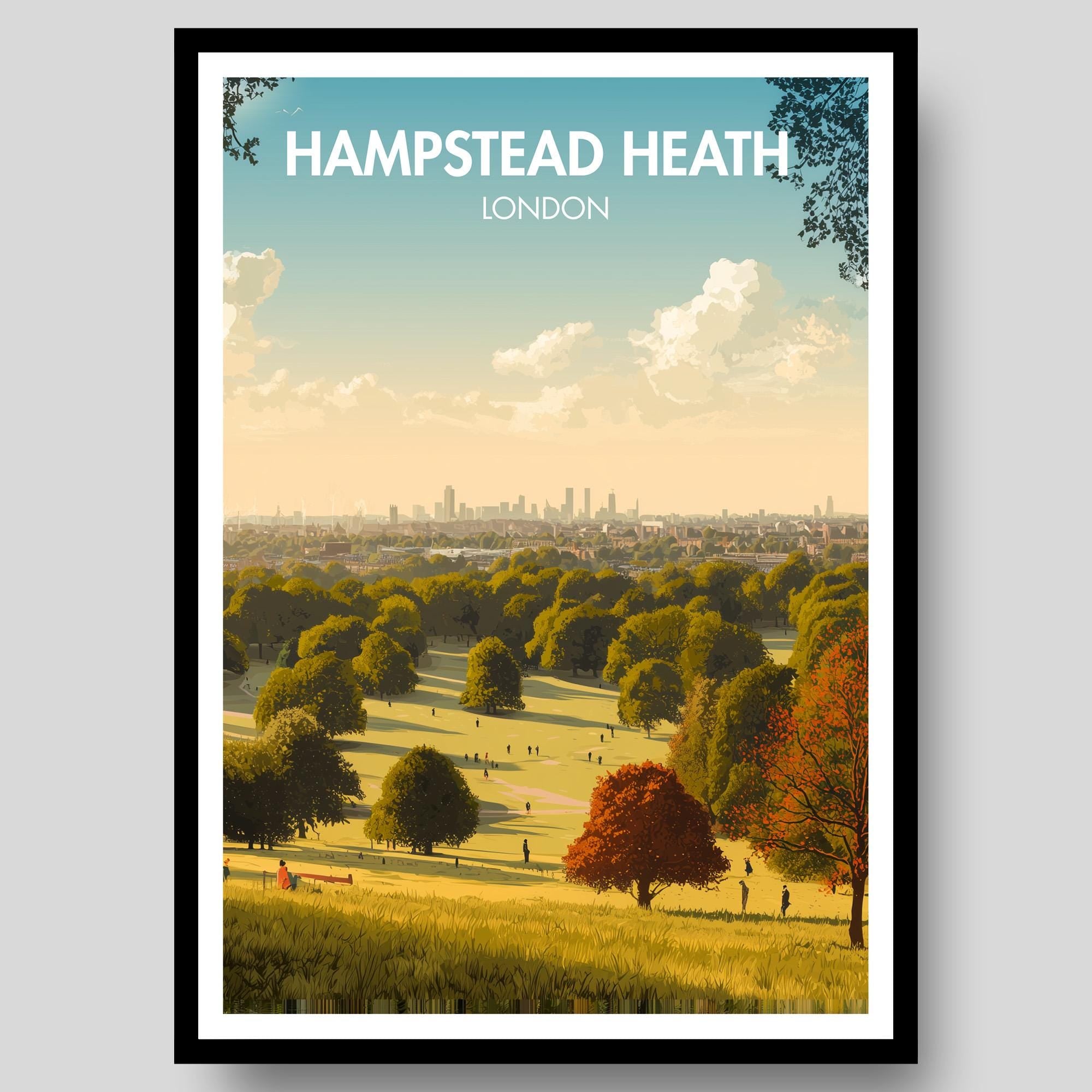 Hampstead Heath Poster