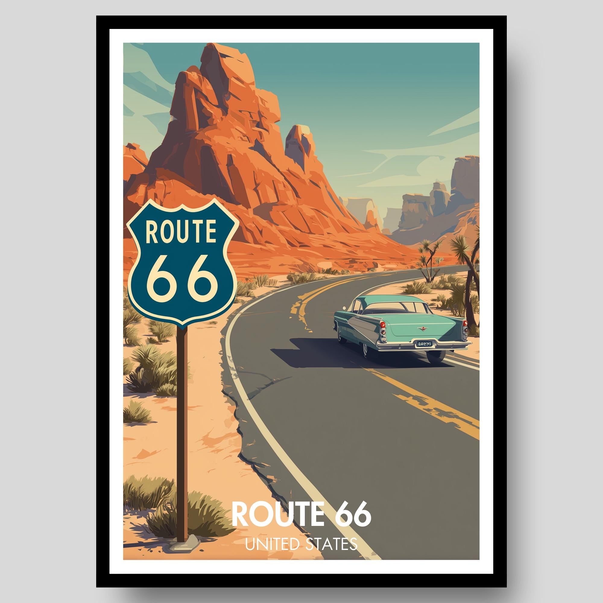 Route 66 Poster