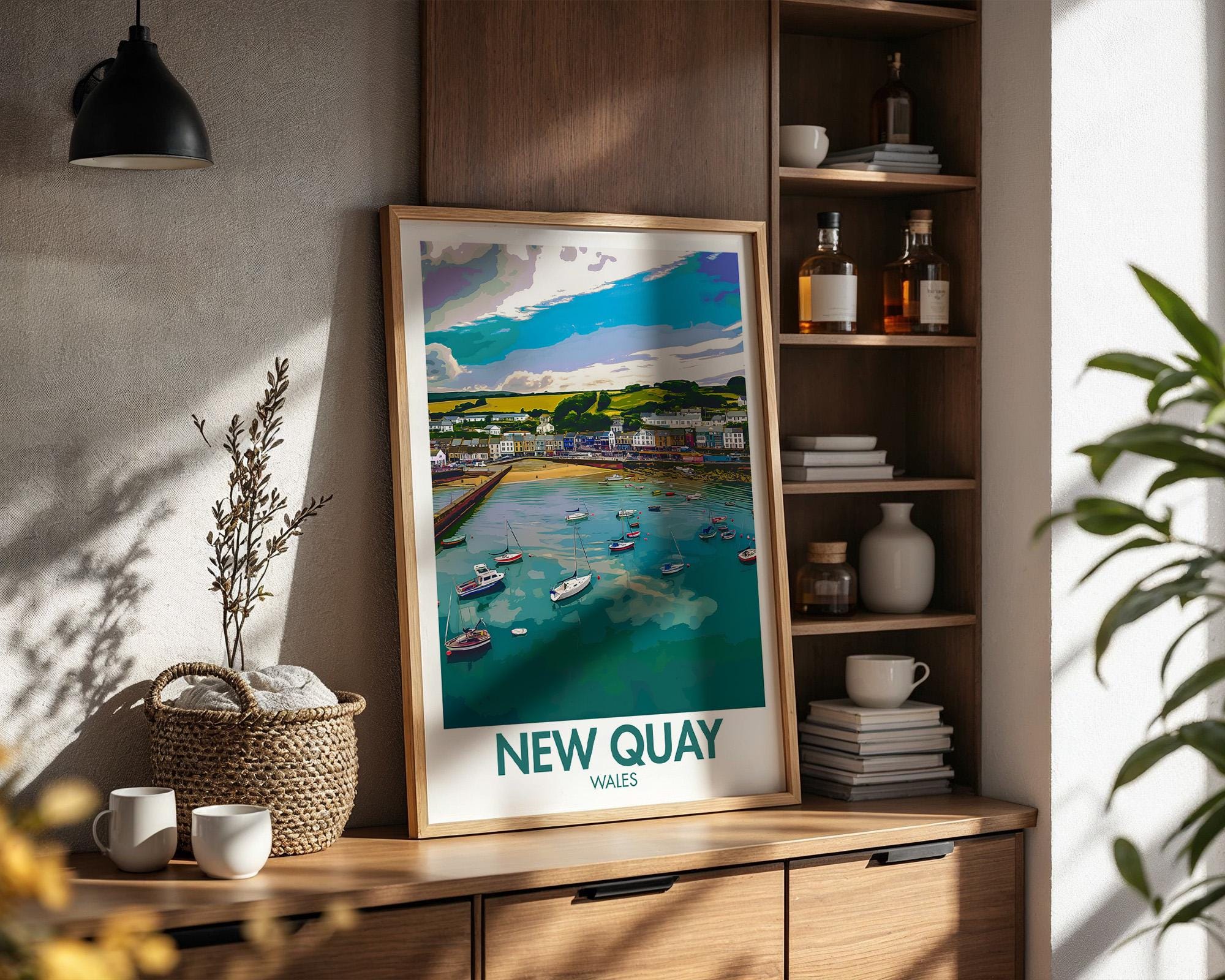 New Quay Poster