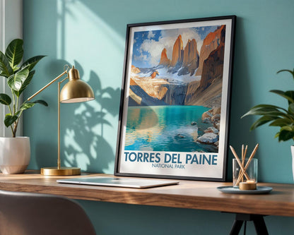 Torres Del Paine Poster