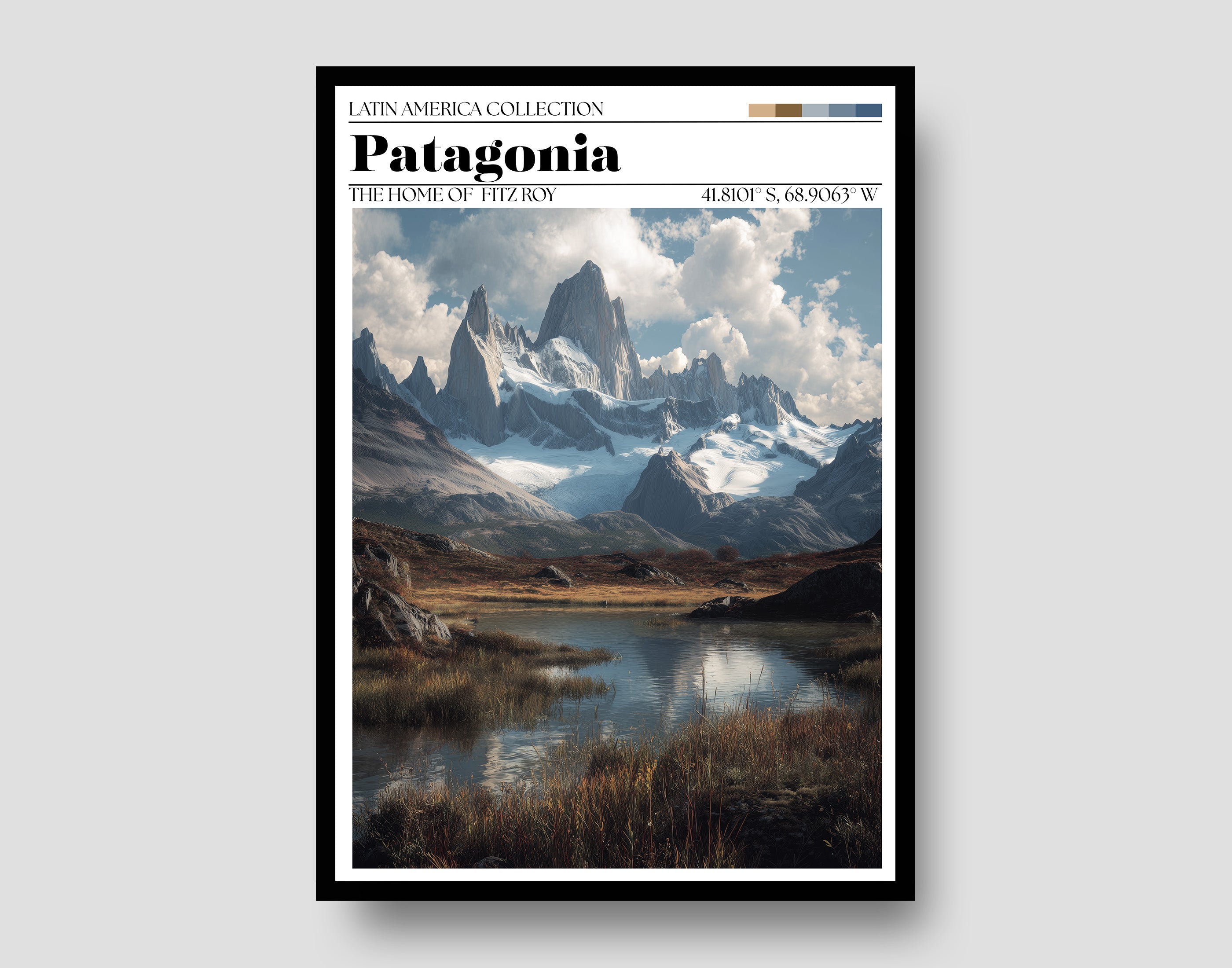 Fitz Roy Patagonia Poster