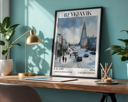 Reykjavik Henri Mattise Poster