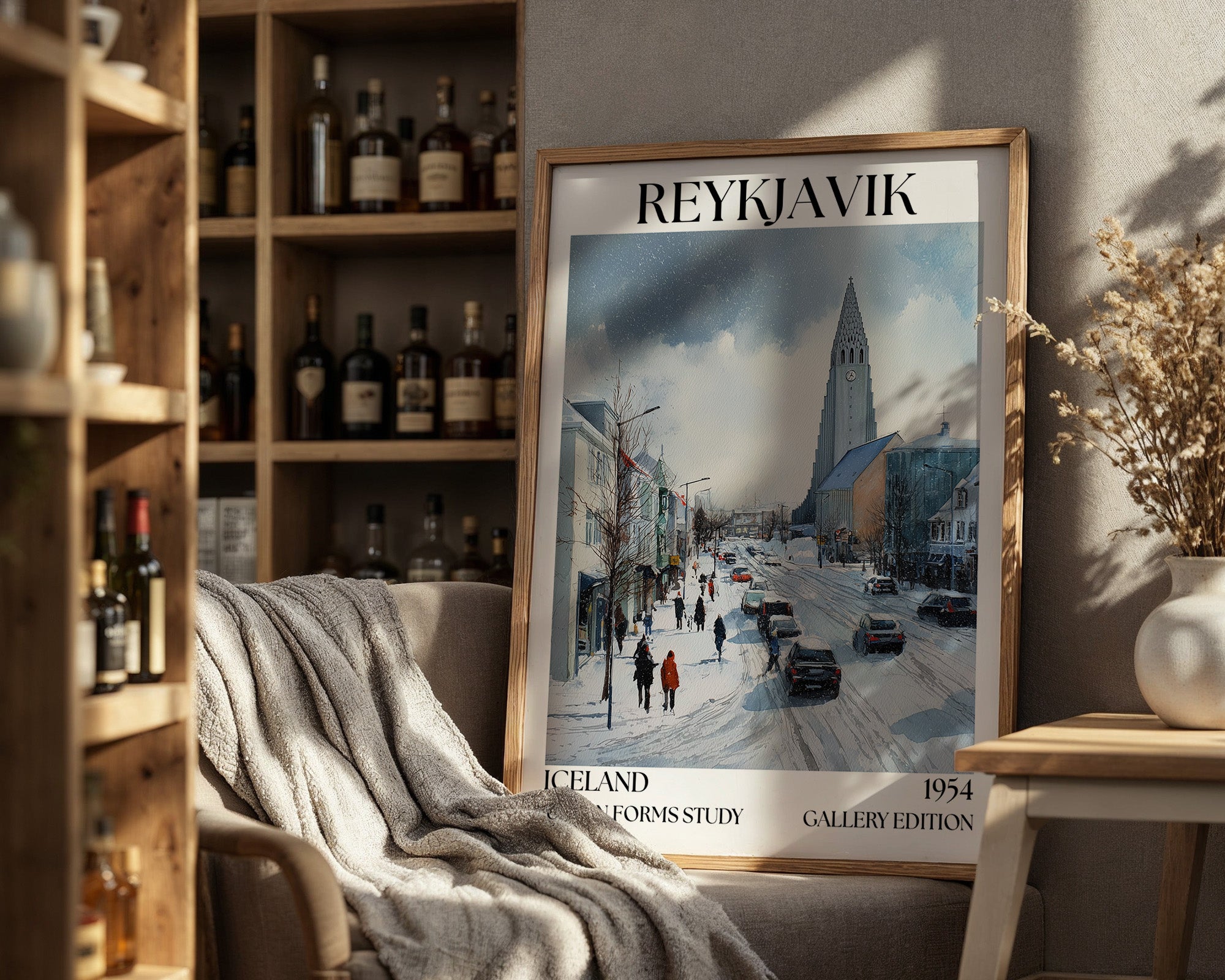 Reykjavik Henri Mattise Poster
