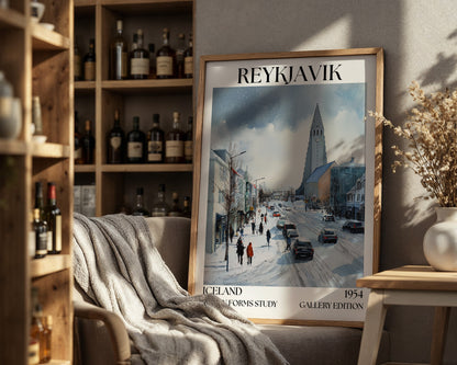 Reykjavik Henri Mattise Poster