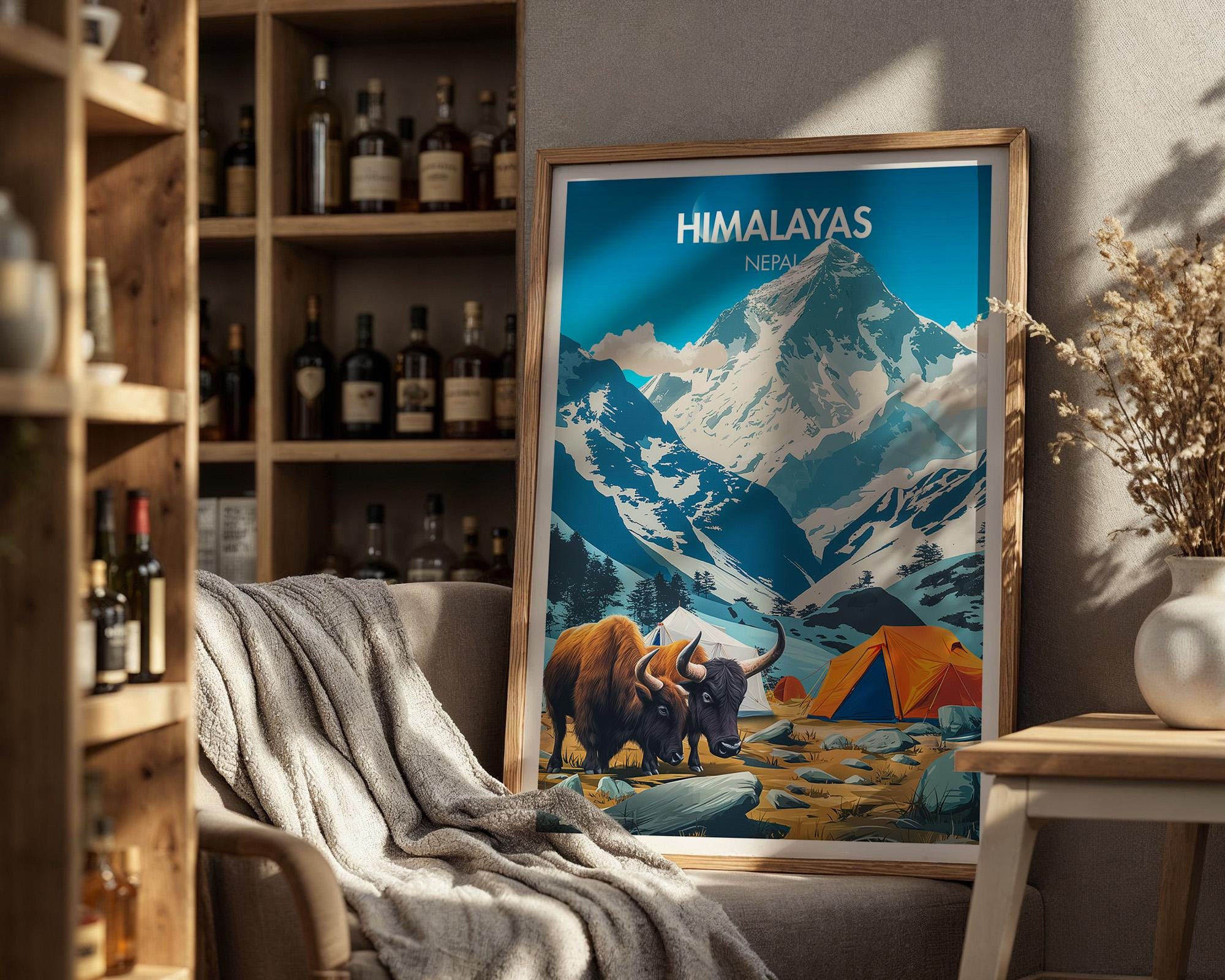 Himalayas Poster