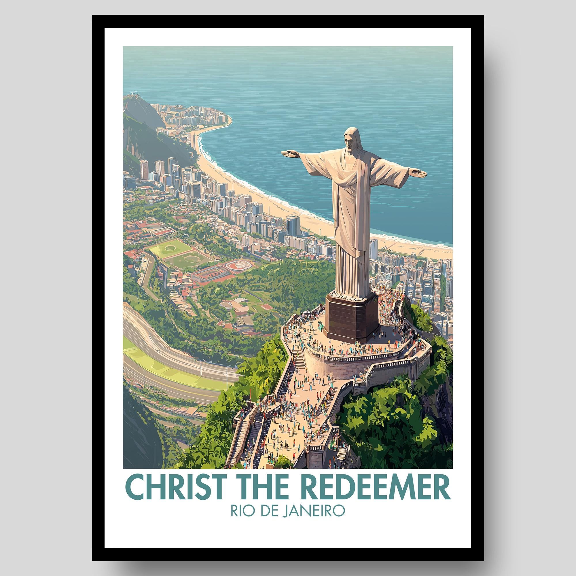 Christ The Redeemer Poster