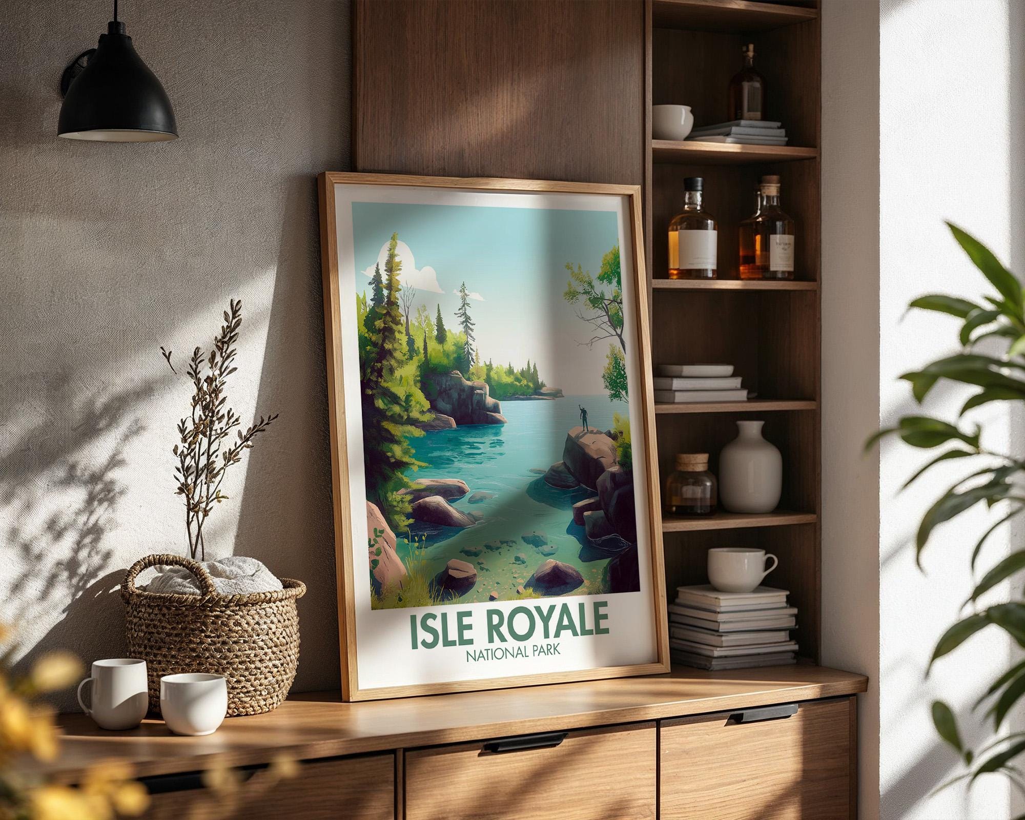 Isle Royale National Park Poster
